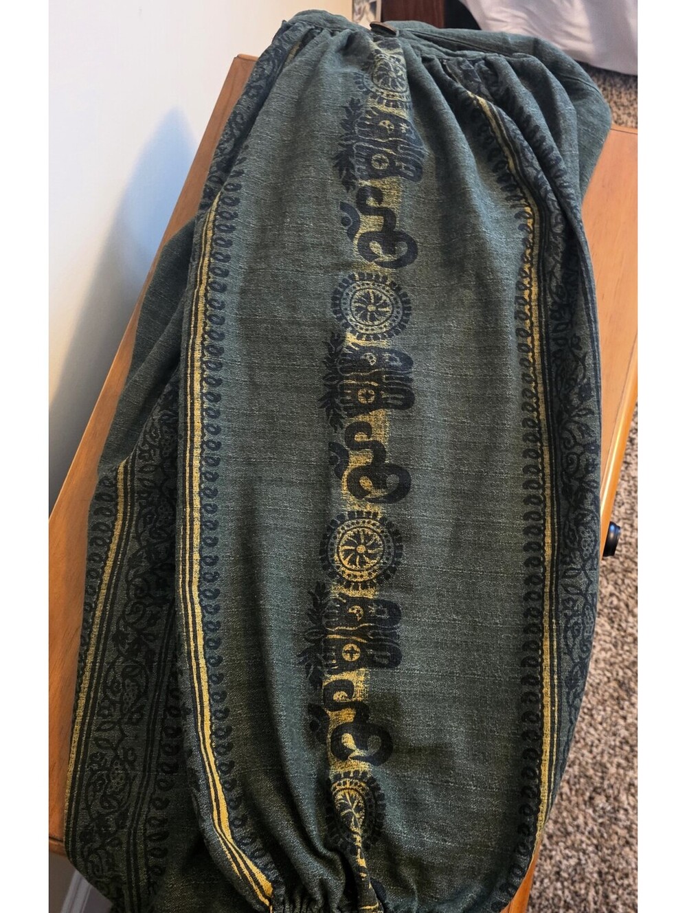 Symbolic Boho Tribal Harem Pants Womens OS Thailand Made